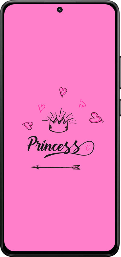 Силіконовий чехол Princess для Xiaomi Turbo 4 - 4361u-4013 изображение 