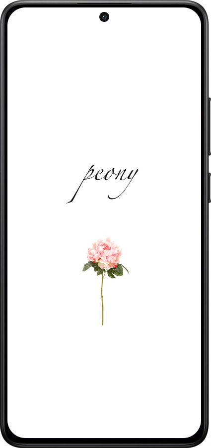 Силиконовый чехол Пион для Xiaomi POCO X7 PRO - 4366u-3907 изображение 