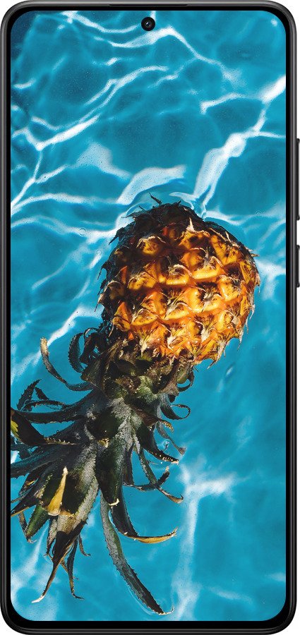 Силиконовый чехол Ананас на воде для Xiaomi POCO X7 PRO - 4384u-3907 изображение 