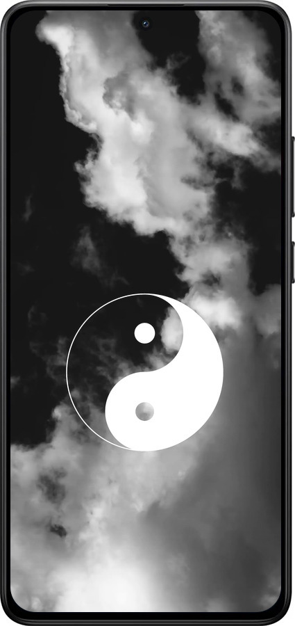 Силиконовый чехол Инь и Янь для Xiaomi Turbo 4 - 4389u-4013 изображение 