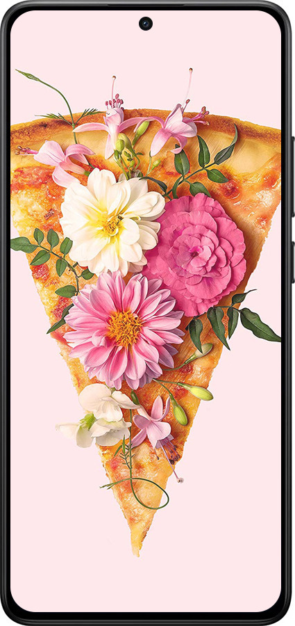 Силиконовый чехол pizza для Xiaomi Turbo 4 - 4492u-4013 изображение 