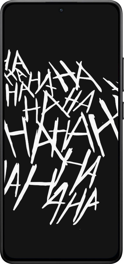 Силиконовый чехол joker hahaha для Xiaomi POCO X7 PRO - 4509u-3907 изображение 