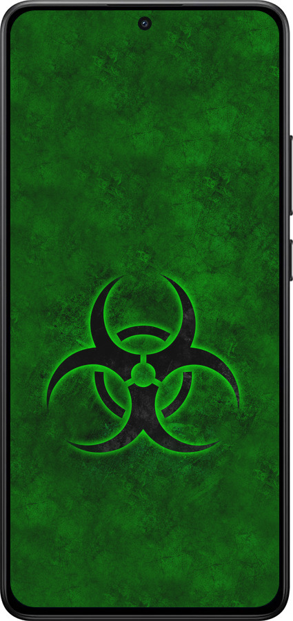 Силіконовий чехол biohazard 30 для Xiaomi Turbo 4 - 4848u-4013 изображение 