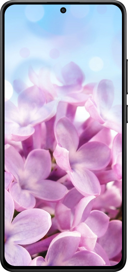 Силиконовый чехол Сирень для Xiaomi Turbo 4 - 527u-4013 изображение 