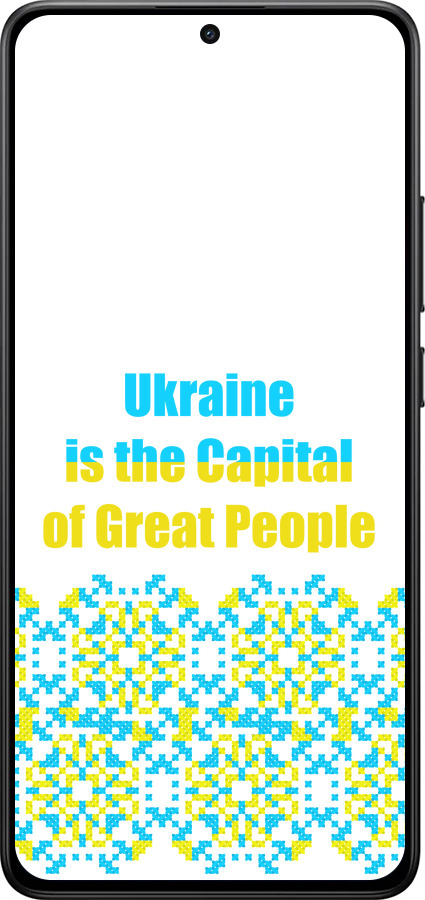 Силиконовый чехол Ukraine для Xiaomi Turbo 4 - 5283u-4013 изображение 