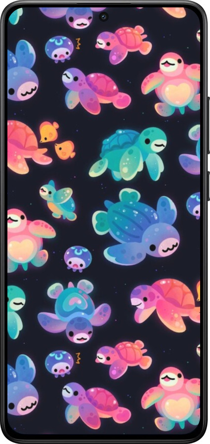Силиконовый чехол № 5411 для Xiaomi Turbo 4 - 5411u-4013 изображение 
