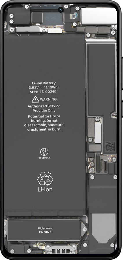 Силиконовый чехол Детали смартфона для Xiaomi POCO X7 PRO - 5487u-3907 изображение 