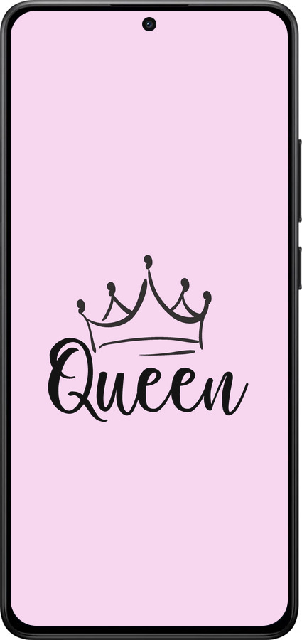 Силиконовый чехол Queen & King для неё для Xiaomi POCO X7 PRO - 5520u-3907 изображение 