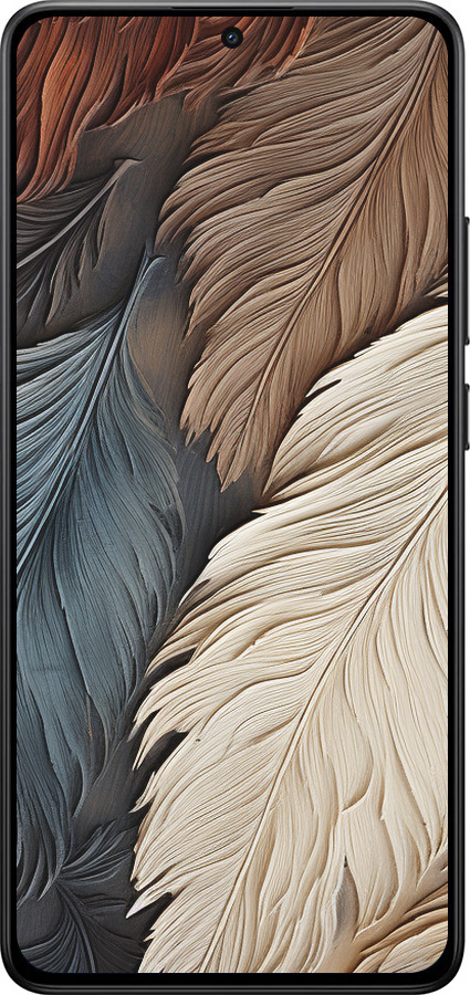 Силиконовый чехол Листья в стиле бохо для Xiaomi POCO X7 PRO - 5643u-3907 изображение 