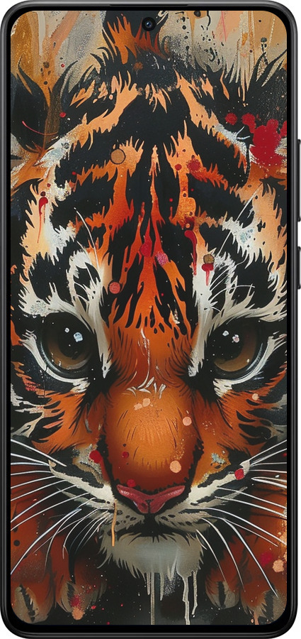 Силиконовый чехол Mini tiger для Xiaomi Turbo 4 - 6052u-4013 изображение 