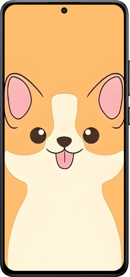 Силиконовый чехол Милый пес для Xiaomi POCO X7 PRO - 6296u-3907 изображение 