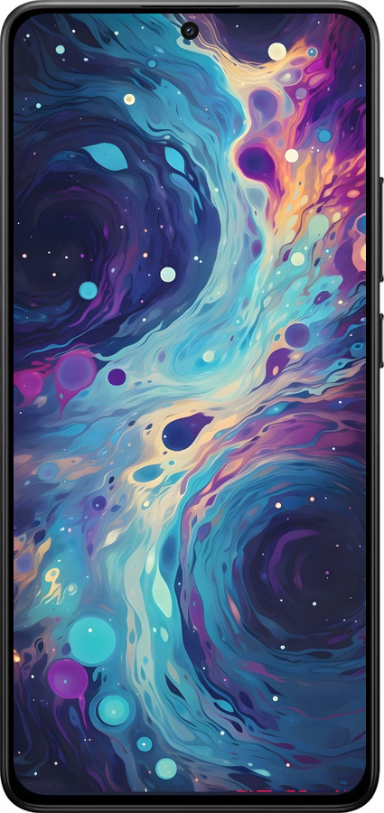 Силіконовий чехол Арт акварель для Xiaomi Turbo 4 - 6329u-4013 изображение 