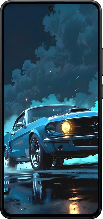 Силіконовий чехол Форд мустанг для Xiaomi Turbo 4 - 6374u-4013 изображение 