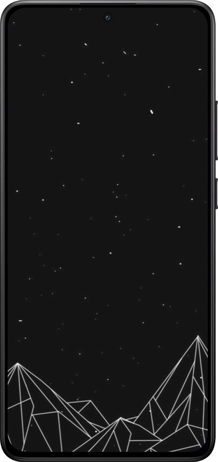 Силиконовый чехол Черно белые абстрактные горы для Xiaomi POCO X7 PRO - 6437u-3907 изображение 