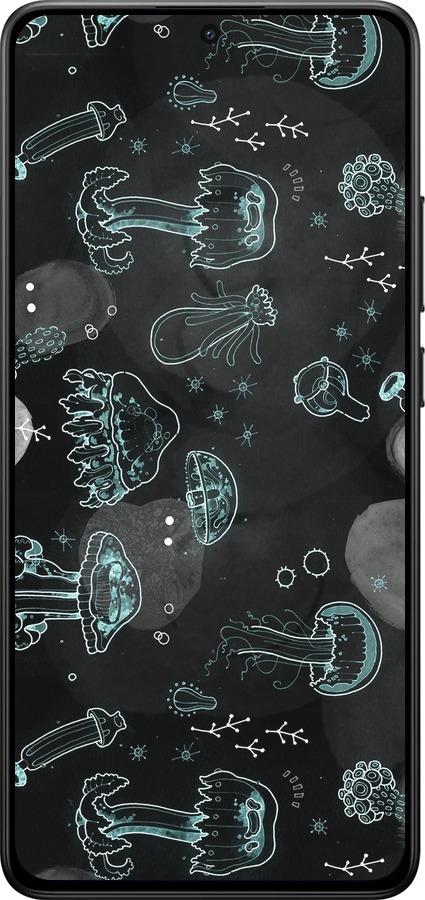 Силіконовий чехол Медузи для Xiaomi POCO X7 PRO - 906u-3907 изображение 