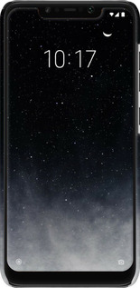 3D пластиковый матовый чехол Сині хмари, Синій місяць для Xiaomi Pocophone F1 - 6396m-1556 изображение 