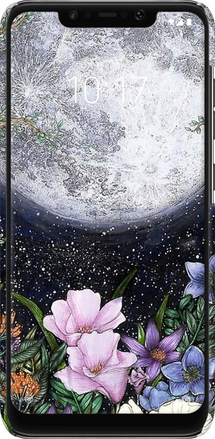 3D пластиковий матовий чехол Північ у саду для Xiaomi Pocophone F1 - 6259m-1556 изображение 