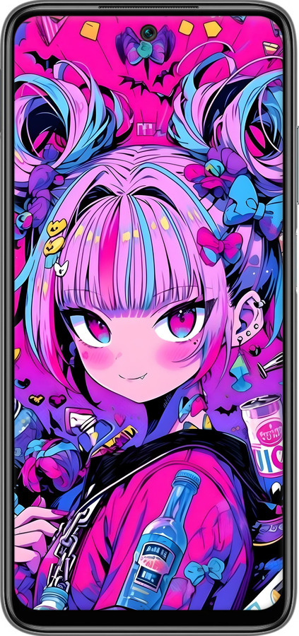 TPU чехол Аниме милаха для Xiaomi Redmi 10 - 6314b-2488 изображение 