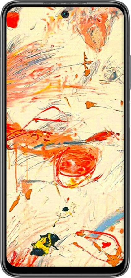 TPU чехол Динамичная картина с хаотичными мазками для Xiaomi Redmi 10 - 6540b-2488 изображение 