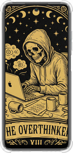 Силикон с усиленными углами чехол The Overthinker для Xiaomi Redmi 10 - 6774sp-2488 изображение 