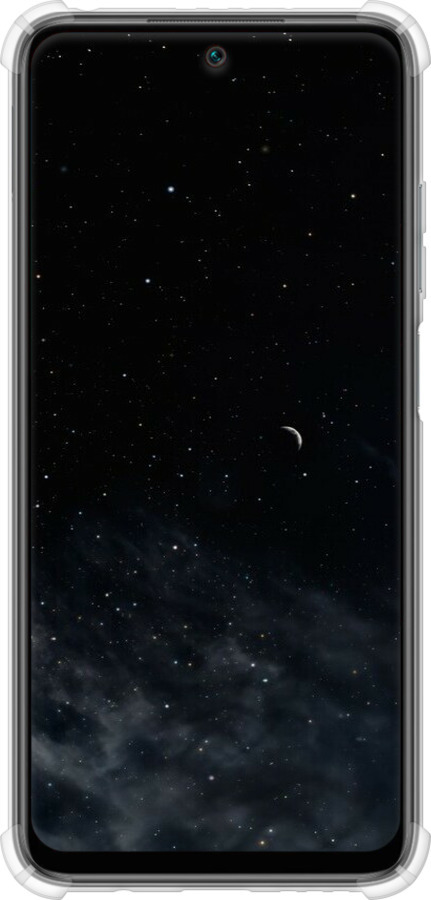 Силикон с усиленными углами чехол Ночное небо для Xiaomi Redmi 10 - 6451sp-2488 изображение 