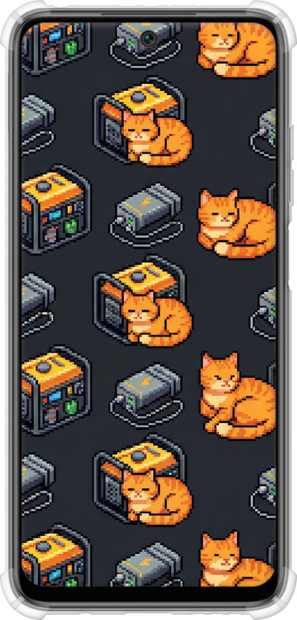 Силикон с усиленными углами чехол Autonomous Zone для Xiaomi Redmi 10 - 6771sp-2488 изображение 