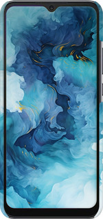 3D пластиковий матовий чехол Акварель для Xiaomi Redmi 10A - 6320m-2578 изображение 