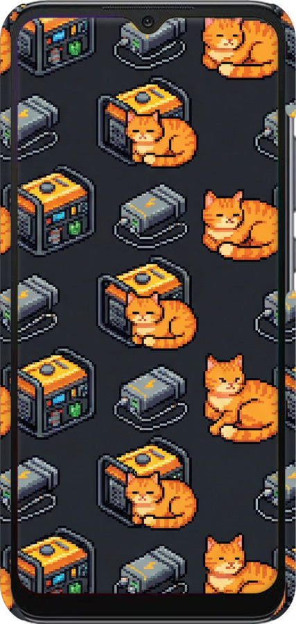 3D пластиковый матовый чехол Autonomous Zone для Xiaomi Redmi 10A - 6771m-2578 изображение 