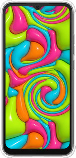 Силикон с усиленными углами чехол Y2K Jelly Dream для Xiaomi Redmi 10A - 6780sp-2578 изображение 