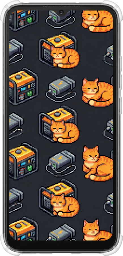 Силикон с усиленными углами чехол Autonomous Zone для Xiaomi Redmi 10A - 6771sp-2578 изображение 