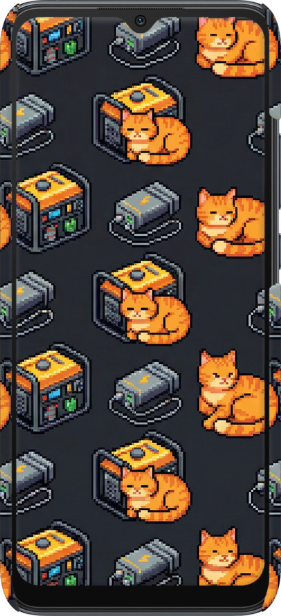 3D пластиковый матовый чехол Autonomous Zone для Xiaomi Redmi 10C - 6771m-2591 изображение 