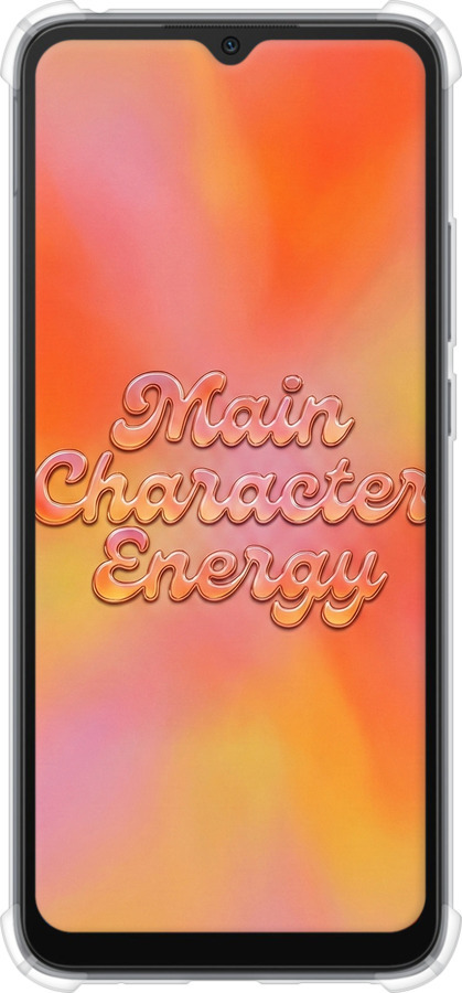 Силикон с усиленными углами чехол Aura Gradient Main Character Energy Aesthetic Y2K для Xiaomi Redmi 10C - 6783sp-2591 изображение 