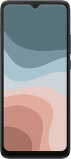 2D пластиковий чехол З синіми та рожевими хвилями в стилі ретро для Xiaomi Redmi 10C - 6532t-2591 изображение 