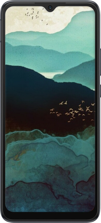 2D пластиковый чехол С изображением гор Индиго для Xiaomi Redmi 10C - 6484t-2591 изображение 