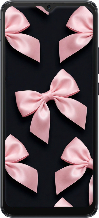 Силіконовий чехол Coquette Ribbons Dark Coquette для Xiaomi Redmi 10C - 6767u-2591 изображение 