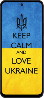 TPU чехол Keep calm and love Ukraine v2 для Xiaomi Poco M6 Pro 5G - 1114b-3859 изображение 