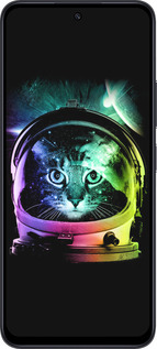 TPU чехол Кот-астронавт для Xiaomi Poco M6 Pro 5G - 4154b-3859 изображение 