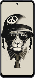 TPU чехол tattoo soldier для Xiaomi Poco M6 Pro 5G - 4165b-3859 изображение 