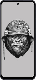 TPU чехол military monkey для Xiaomi Poco M6 Pro 5G - 4177b-3859 изображение 