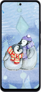 TPU чехол Новогодний 5 для Xiaomi Poco M6 Pro 5G - 4618b-3859 изображение 