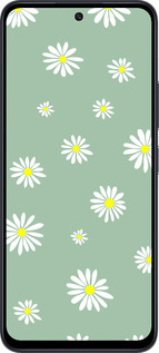 TPU чехол Ромашки v4 для Xiaomi Poco M6 Pro 5G - 5603b-3859 изображение 