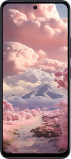 TPU чехол Рожеві хмари для Xiaomi Redmi Note 12R - 5660b-3860 изображение 