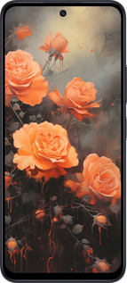 TPU чехол Оранжевые розы для Xiaomi Poco M6 Pro 5G - 5944b-3859 изображение 