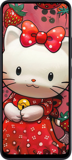 TPU чехол hello kitty1 для Xiaomi Poco M6 Pro 5G - 6036b-3859 изображение 