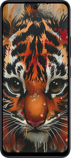 TPU чехол Mini tiger для Xiaomi Redmi 12 5G - 6052b-3194 изображение 