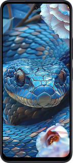 TPU чехол Blue Snake для Xiaomi Poco M6 Pro 5G - 6079b-3859 изображение 