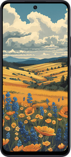 TPU чехол Украинское поле для Xiaomi Redmi 12 5G - 6082b-3194 изображение 