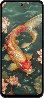 TPU чехол Мелодия Лотоса для Xiaomi Redmi 12 5G - 6106b-3194 изображение 