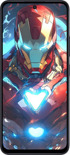 TPU чехол Железный человек для Xiaomi Poco M6 Pro 5G - 6372b-3859 изображение 