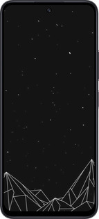 TPU чехол Черно белые абстрактные горы для Xiaomi Poco M6 Pro 5G - 6437b-3859 изображение 